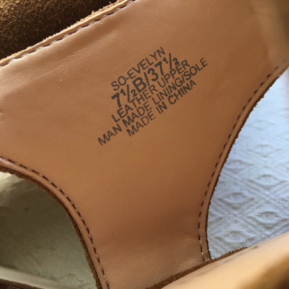 Sexy Sole Society “Evelyn” stacked wooden heels 👠 - Picture 6 of 7